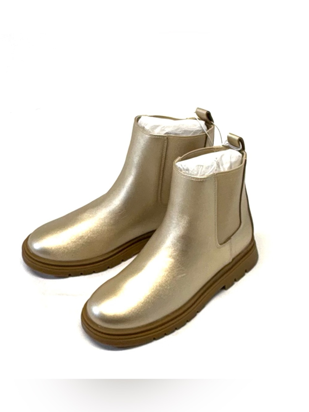 NEW Gap Kids Lug Sole Ankle Boots - MISMATCHED SIZES (Left 2 / Right 4)